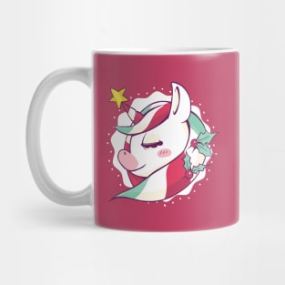 Cute Christmas Unicorn Mug